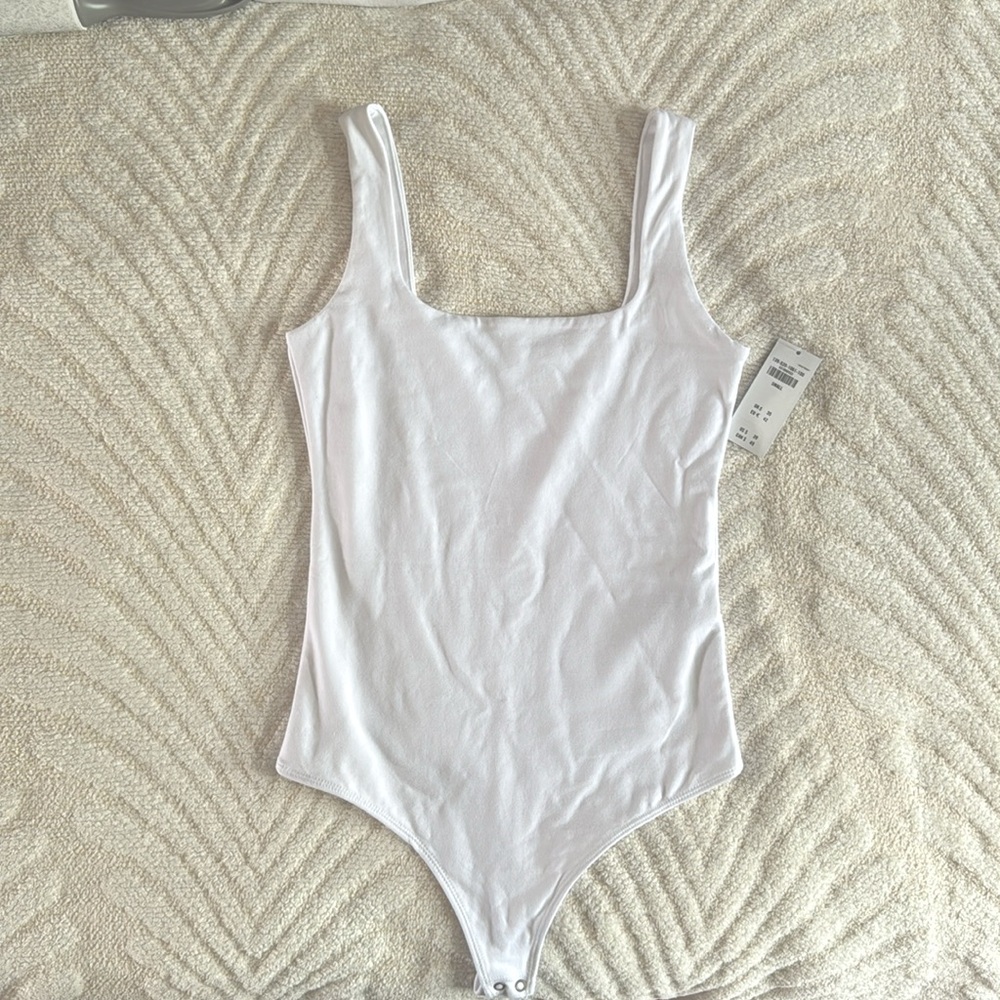 Abercrombie and Fitch Squareneck Tank Top Bodysuit in Size S